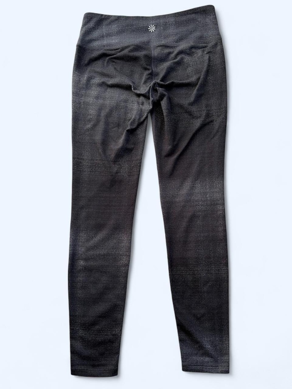 Athleta Women’s Black and Gray Leggings - Picture 2 of 5